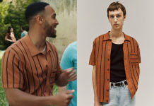 ICI TOUT COMMENCE : la chemise marron rayée de Solal dans l’épisode 957