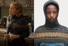 WILL TRENT : Angie’s fair isle capelet in S2E01