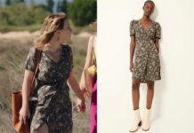 ICI TOUT COMMENCE : la robe imprimée de Bérénice dans l’épisode 983