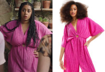 ICI TOUT COMMENCE : la combi plissée rose de Billie dans l’épisode 986