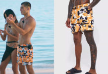TOO HOT TO HANDLE : Charlie’s Abstract Swim Shorts in S6E05