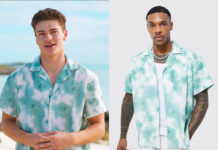 TOO HOT TO HANDLE : Cristian’s tye die shirt in 6×04
