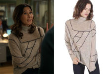 WILL TRENT : Gina’s Turtleneck Mohair Blend Sweater in S2E01