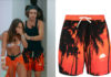 TOO HOT TO HANDLE : Joao’s palm-tree print swim shorts in S6E06
