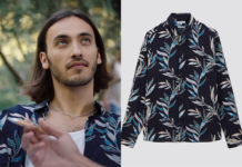 ICI TOUT COMMENCE : la chemise à imprimé végétal de Jude dans l’épisode 984