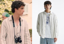 PLUS BELLE LA VIE ENCORE PLUS BELLE : la chemise rayée de Jules dans l’épisode 144