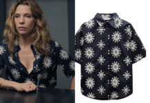 PLUS BELLE LA VIE ENCORE PLUS BELLE : la chemise avec broderies de Léa dans l’épisode 152