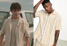 L’ÉCLIPSE : la chemise orange à rayures de Luca dans le premier épisode