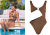 TOO HOT TO HANDLE : Lucy with a Dark Chocolate Shimmer swimsuit in S6E05