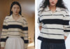 LOVE NEXT DOOR : Na-yun’s rugby knitted shirt in S1E02