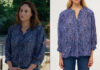 ICI TOUT COMMENCE : la blouse imprimée de Rose dans l’épisode 982