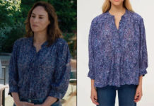 ICI TOUT COMMENCE : la blouse imprimée de Rose dans l’épisode 982