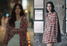 LOVE NEXT DOOR : Seok-ryu check shirt in S1E02