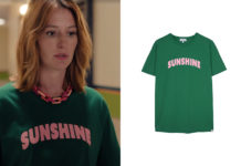 PLUS BELLE LA VIE ENCORE PLUS BELLE : le t-shirt Sunshine d’Apolline dans l’épisode 170