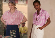 PLUS BELLE LA VIE ENCORE PLUS BELLE : la chemise mauve pâle de Barbara dans l’épisode 161