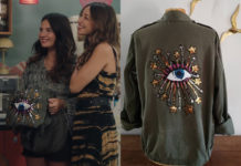 ICI TOUT COMMENCE : la veste customisée de Cléo dans l’épisode 1003