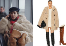 EMILY IN PARIS : Emily’s outfit at the airport in S4E06