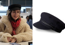 EMILY IN PARIS : Emily’s navy sailor cap in S4E06