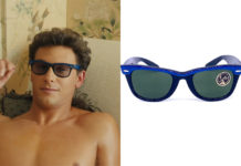 Monstres : L’histoire de Lyle et Erik Menendez : les lunettes de soleil bleues d’Erik dans l’épisode 2