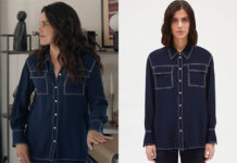 DEMAIN NOUS APPARTIENT : la chemise bleue de Lisa dans l’épisode 1779