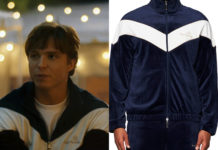 Monstres : L’histoire de Lyle et Erik Menendez : la veste de survête en velours de Lyle dans l’épisode 1