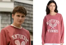 UN COUPLE PARFAIT : le sweat Natucket tennis de Will dans l’épisode 1