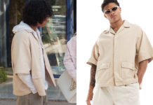 DEMAIN NOUS APPARTIENT : la chemise beige de Bastien dans l’épisode 1803