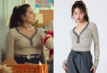 CULTE : le top à rayures de Charlotte dans l’épisode 2