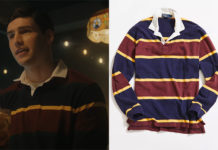 Monstres : L’histoire de Lyle et Erik Menendez : le sweat à rayures bleues, jaunes, rouges de Craig dans l’épisode 4