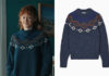 DERNIÈRE NUIT À TREMOR : le pull jacquard de Judy dans l’épisode 1
