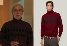 DERNIÈRE NUIT À TREMOR : le col roulé bordeaux de Leo dans l’épisode 1