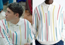 ICI TOUT COMMENCE : le pull à rayures colorées de Léonard dans l’épisode 1035