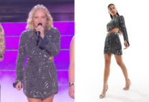 STAR ACADEMY : l’ensemble à perles de Maïa lors du prime du 26 octobre