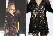 STAR ACADEMY : la robe à franges et strass de Marine lors du prime du 26 octobre