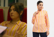 NIGHTSLEEPER : Meg’s Striped Mustard Yellow Shirt in episode 1