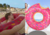 HEARTSTOPPER : Nick’s inflatable swimming ring with a donut design in S3E01