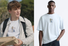 DEMAIN NOUS APPARTIENT : le t-shirt avec une broderie en contraste dans l’épisode 1800