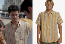 UN SI GRAND SOLEIL : la chemise à rayures de Robin dans l’épisode 1488