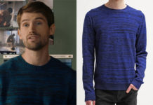 MASTER CRIMES : le pull bleu de Samuel dans l’épisode 2×01