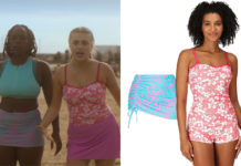 HEARTSTOPPER : Imogen and Tara’s beachwear in episode 3×01