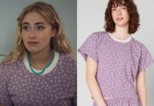 ICI TOUT COMMENCE : le t-shirt imprimé de Zoé dans l’épisode 1031