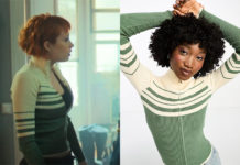 CAT’S EYES : le gilet rayé d’Alexia dans l’épisode 4