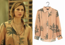 COMMANDANT SAINT-BARTH : la chemise imprimé palmiers d’Avril dans l’épisode 4