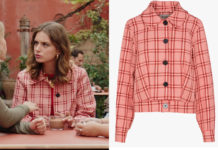 ICI TOUT COMMENCE : la veste rose à carreaux de Carla dans l’épisode 1048