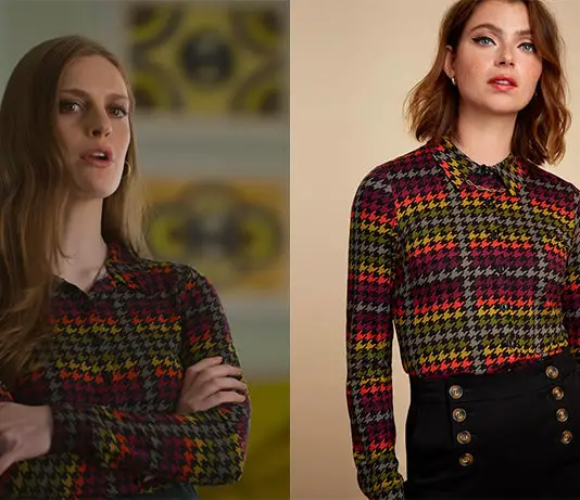 L’Amour trompé : la chemise pied-de-poule d’Ester dans le troisième épisode