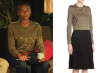 COMMANDANT SAINT-BARTH : la chemise kaki de George dans l’épisode 1×02