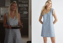 UN SI GRAND SOLEIL : la robe à motifs géométriques de Johanna dans l’épisode 1517