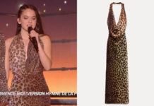 STAR ACADEMY : la robe de Julie lors du prime du 8 novembre