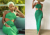 COMMANDANT SAINT-BARTH : la robe verte de Kelly dans l’épisode 4