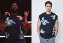 STAR ACADEMY : le pull sans manches à fleurs de Ladji lors du prime du 8 novembre